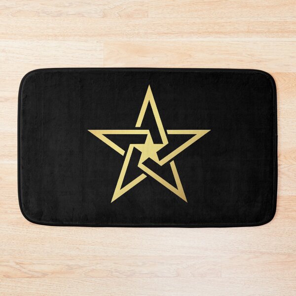 Item preview, gold geometric star designed and sold by sami123456.