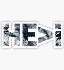 He is Greater Than I Marble Sticker