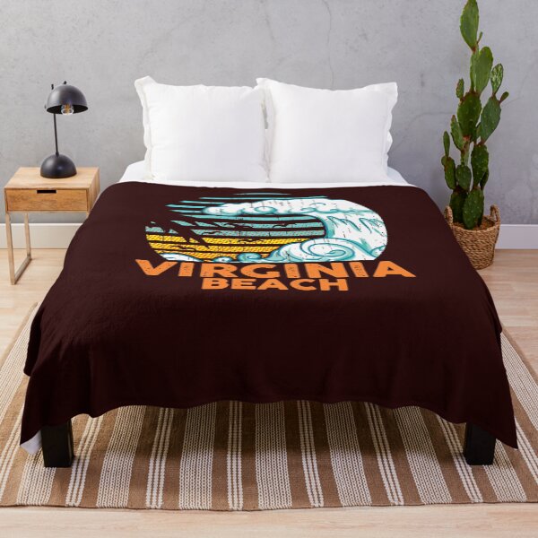 Item preview, Retro Virginia Beach - SURF VACATION designed and sold by omgsavariya.