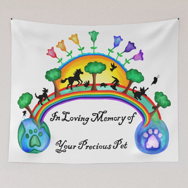 Item preview,  Pet Sympathy Rainbow Bridge  designed and sold by Deborah Camp.