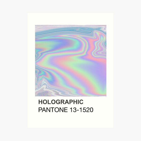 Holographic Pantone Art Print