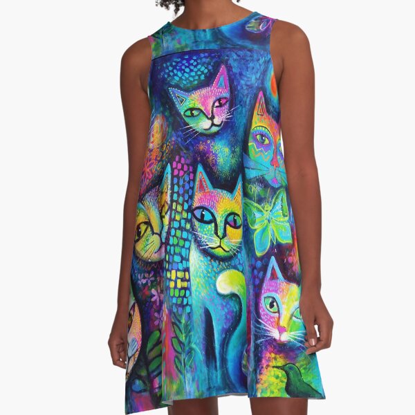 Magicats A-Line Dress