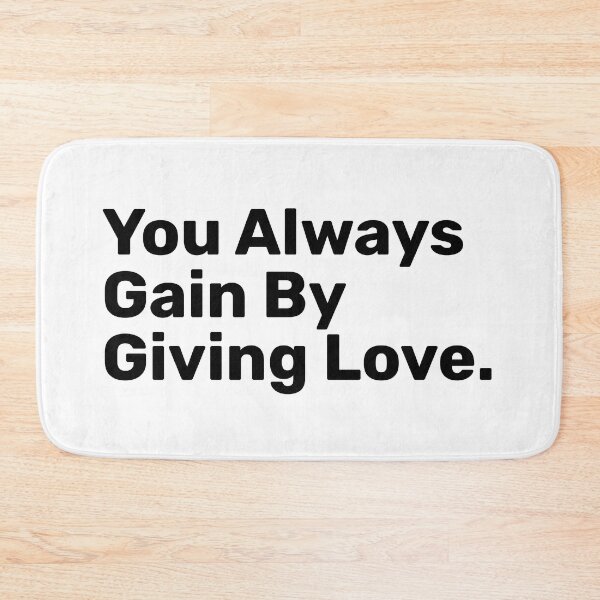 Item preview, You Always Gain By Giving love designed and sold by BopleDesigns.