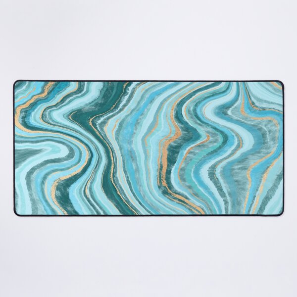 Item preview, Soft Blue Marble Stone Slab Texture 68  designed and sold by aprajoos.