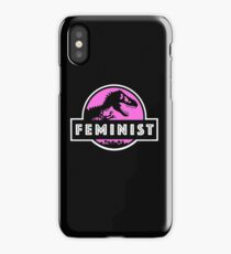 Man-Eater in Black iPhone Case