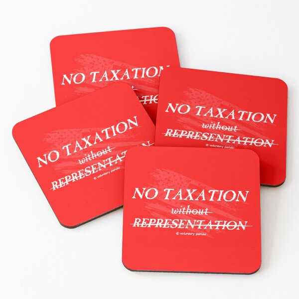 Item preview, NO TAXATION (strikethrough) designed and sold by VoluntaryPanda.