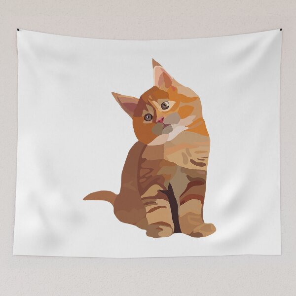 Item preview, Orange Tabby Kitten designed and sold by Ellie Erickson.