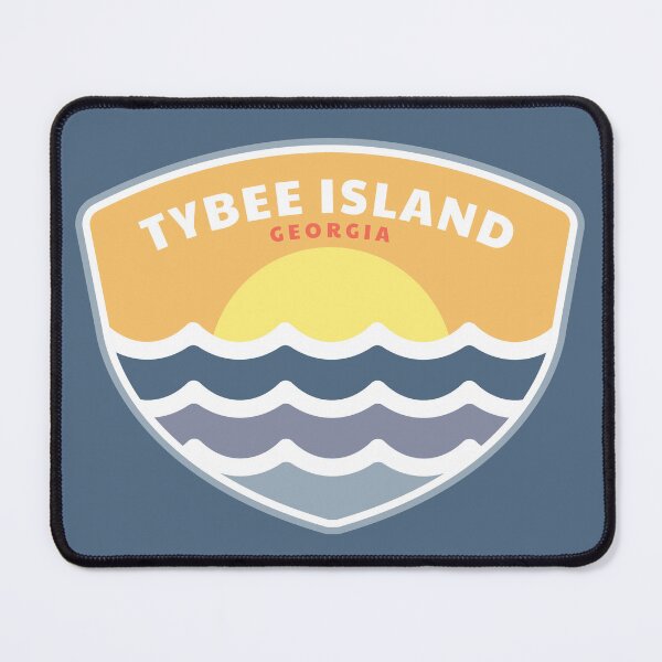 Item preview, Tybee Island Georgia GA Retro Water Sunrise and Sunset designed and sold by palmettodigital.