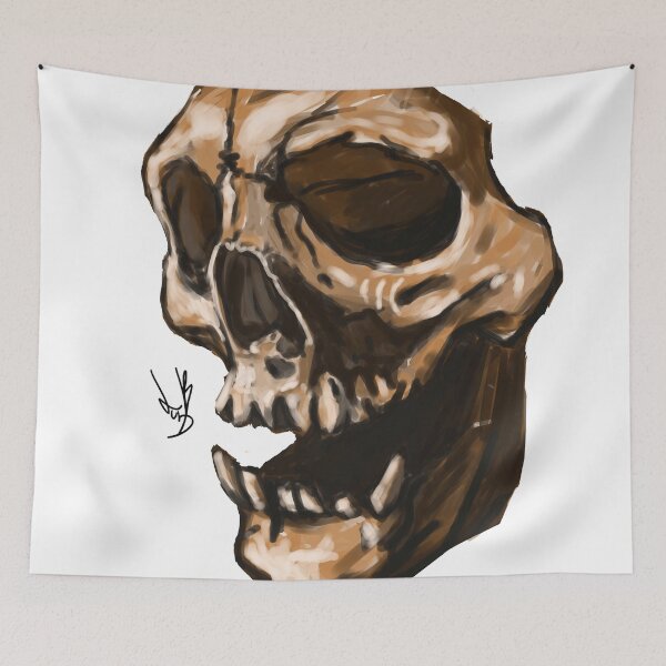 Item preview, Fantasy Skull designed and sold by LuckyBurgh.
