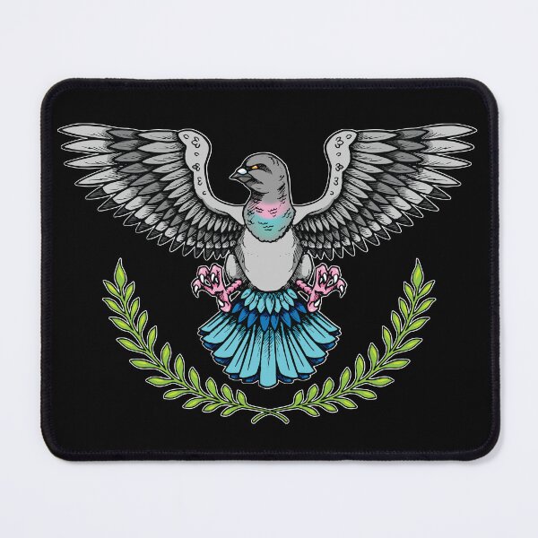 Item preview, Pigeon with Spread Wings Crest designed and sold by LaughinBones.