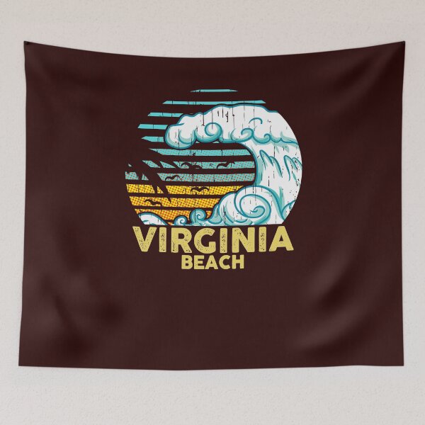 Item preview, Retro Virginia Beach - SUMMER SOUVENIR designed and sold by omgsavariya.