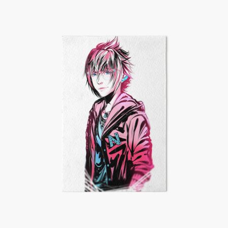 Pinch of Blue, Dash of Pink Noct Ver. Art Board Print
