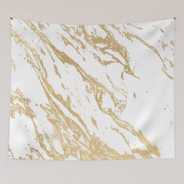 Item preview, Soft White And Gold Marble Stone Slab Texture 69  designed and sold by aprajoos.