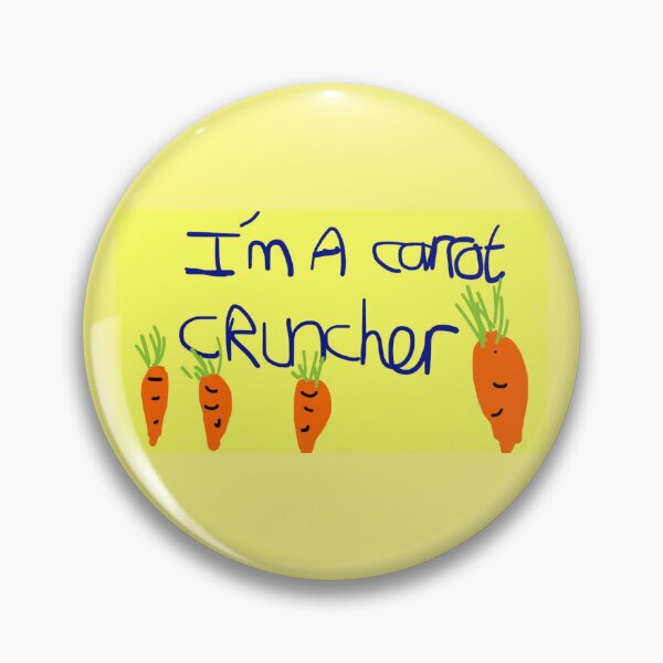 Item preview, I’m a carrot cruncher  designed and sold by ArtistRebeccaLS.