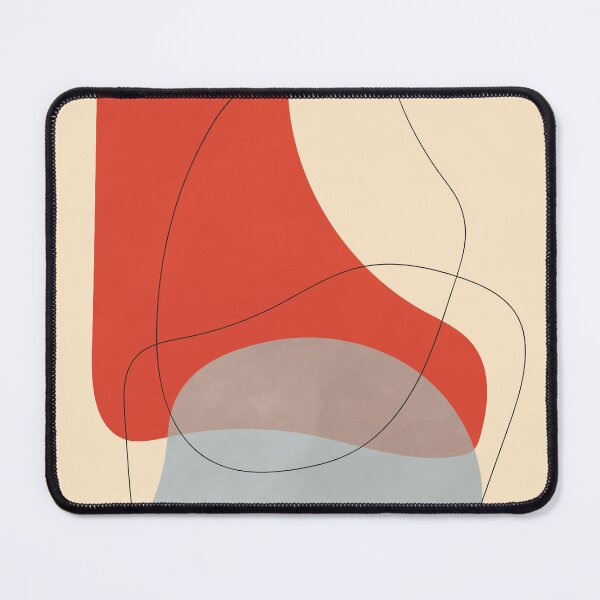 Item preview, Abstract Shapes Art, Mid century, Modern Art designed and sold by technicolorable_art.