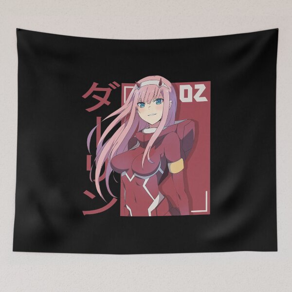 Item preview, Zero Two Darling In The Franxx designed and sold by EvilSkullofc.