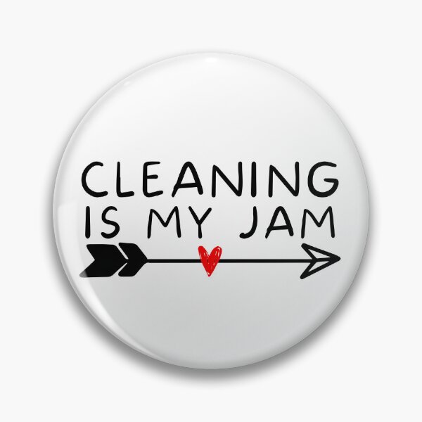Item preview, cleaning is my jam designed and sold by Oreo2020 Creations.