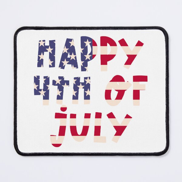 Aperçu de l'œuvre Bon 4 juillet créée et vendue par BilberryCreate.