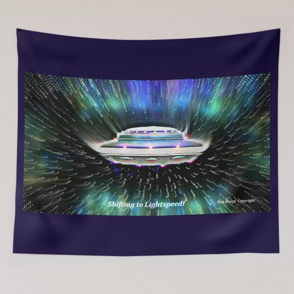 Item preview, Cosmic Art      /       Shifting to lightspeed! designed and sold by Imagin8er.