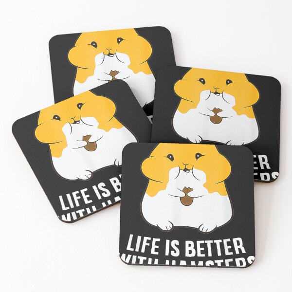 Aperçu de l'œuvre La vie est meilleure avec un hamster Love Hamsters créée et vendue par Tovclaireze.