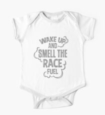 Wake up and smell the race fuel One Piece - Short Sleeve
