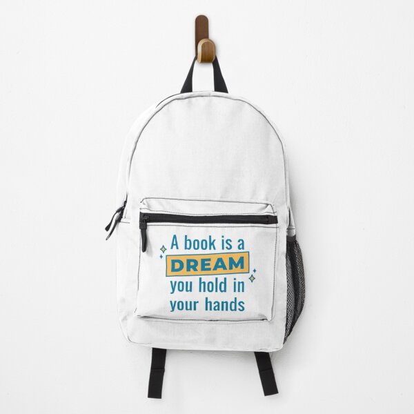Item preview, Book Lovers Quote - A Book Is A Dream You Hold In Your Hands designed and sold by KaylaStudio.