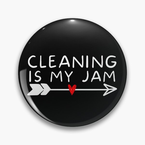 Item preview, cleaning is my jam designed and sold by Oreo2020 Creations.