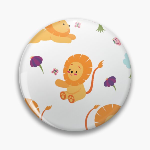 Item preview, Stuffed Lion Pattern designed and sold by antevasinart.