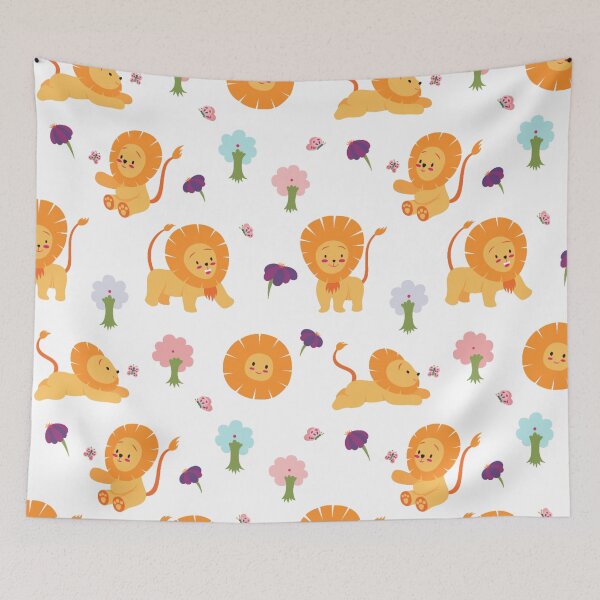 Item preview, Stuffed Lion Pattern designed and sold by antevasinart.