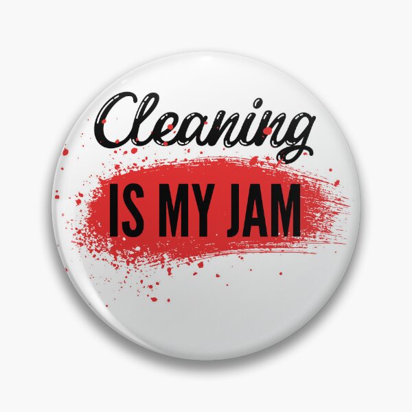 Item preview, cleaning is my jam designed and sold by Oreo2020 Creations.
