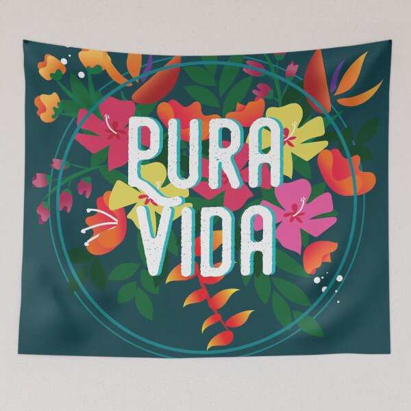 Item preview, Pura Vida (Sans) designed and sold by Janine Rajauski.