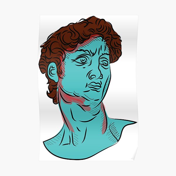 "David of Michelangelo " Poster for Sale by kartickdutta101 Redbubble