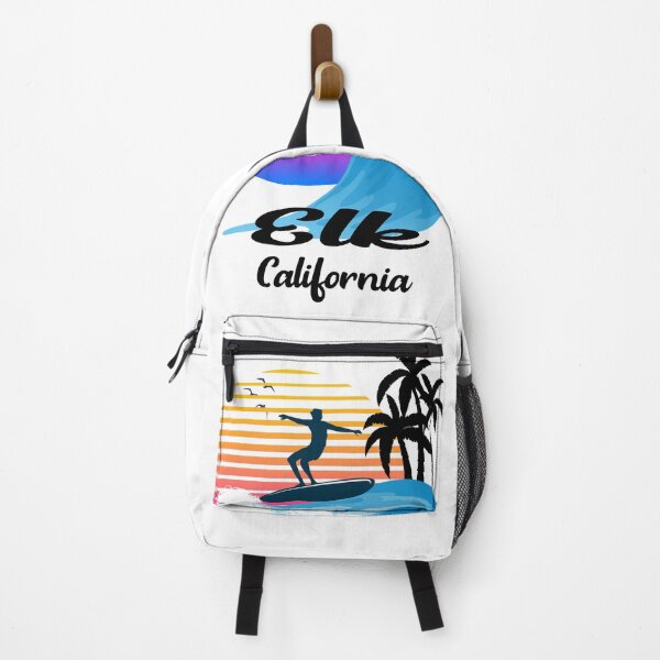 Item preview, Elk California Seaside Retro Sunset designed and sold by mountainadora.