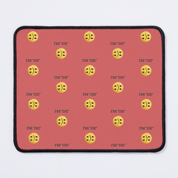 Item preview, I am "OK"- Upside-Down Face  designed and sold by E-YO.