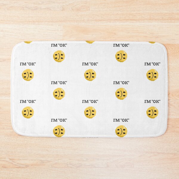 Item preview, I am "OK"- Upside-Down Face  designed and sold by E-YO.