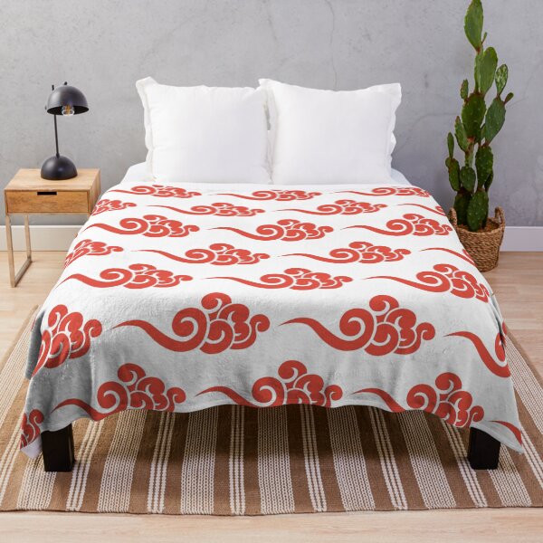 Item preview, Red Chinese Clouds Pattern designed and sold by Ayoub14.