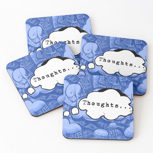Item preview, Thought Bubble Thinking about Thoughts designed and sold by Petalglassjade.