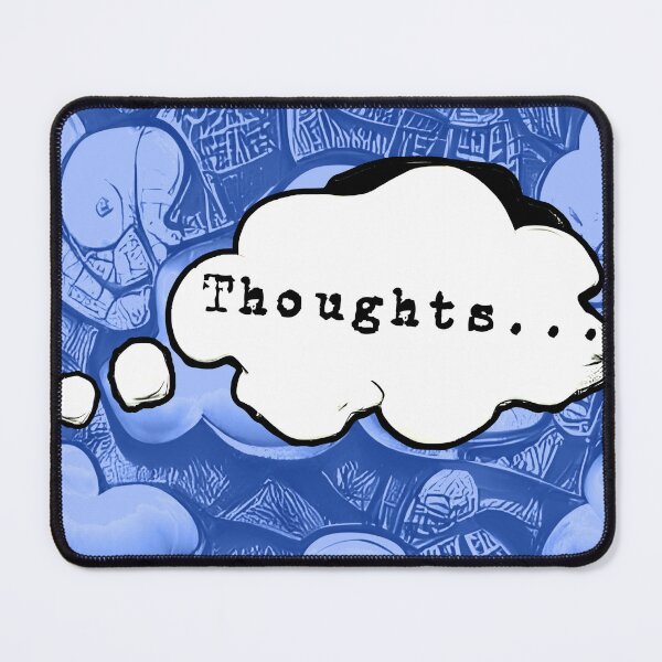 Item preview, Thought Bubble Thinking about Thoughts designed and sold by Petalglassjade.