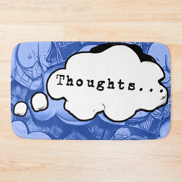 Item preview, Thought Bubble Thinking about Thoughts designed and sold by Petalglassjade.
