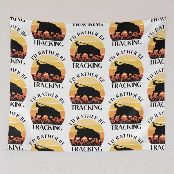 Item preview, Labrador Retriever Tracking Training | Dog Tracking Design, Tracking Dog, K9 Scent Work, Vintage Sunset designed and sold by arlutai.