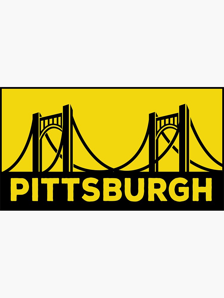 "Pittsburgh Pride" Sticker for Sale by chunter10 Redbubble