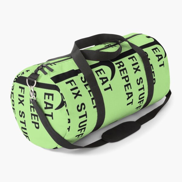 Item preview, Eat sleep fix stuff repeat hammer designed and sold by Randa Ranmania.