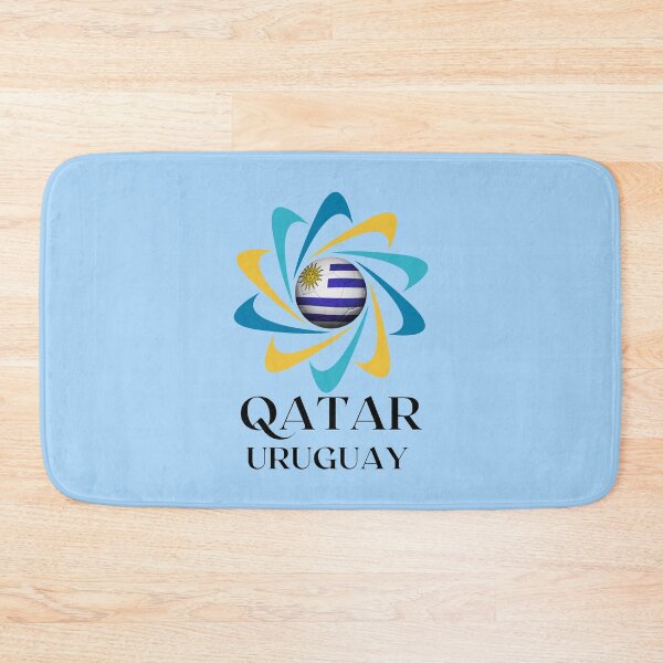 Item preview, Qatar Football soccer team Uruguay  designed and sold by DesignsbyMona.