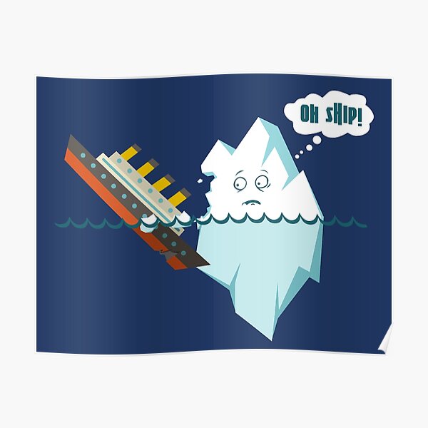 Titanic Cartoon Posters for Sale | Redbubble Titanic Cartoon Posters for Sale | Redbubble