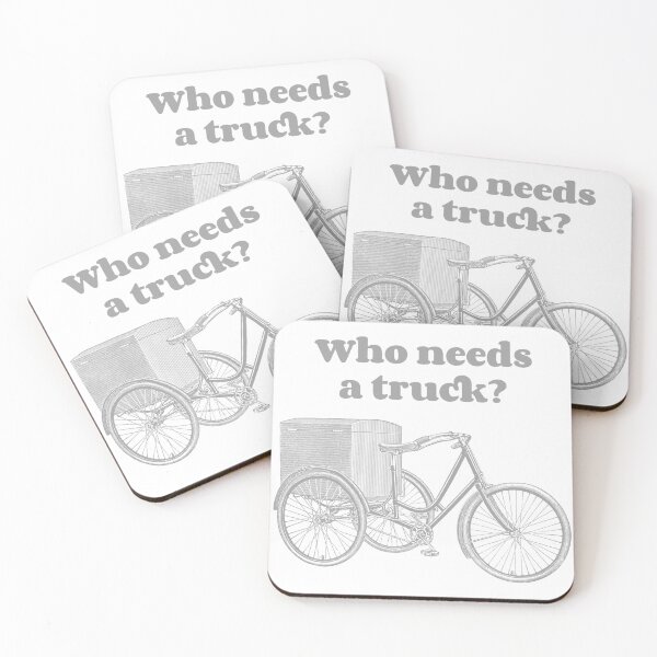 Item preview, Who Needs A Truck? designed and sold by thesalleyhouse.