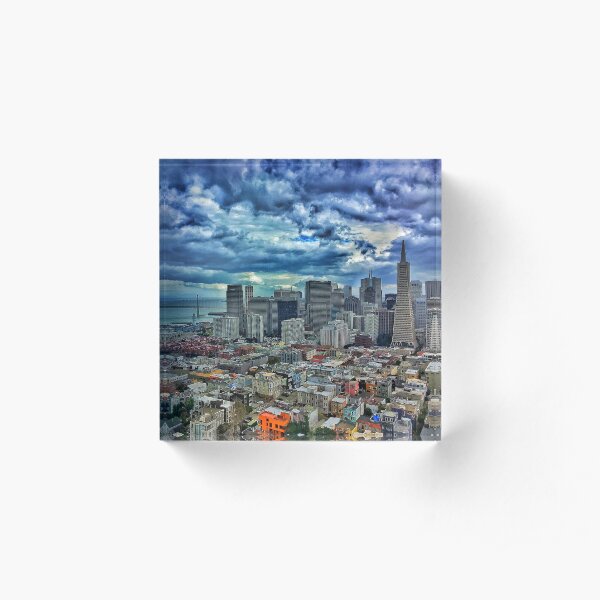 San Francisco 2/17/16 #1 Acrylic Block