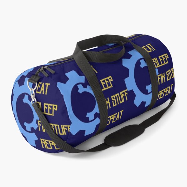 Item preview, Eat sleep fix stuff repeat cog wheel designed and sold by Randa Ranmania.