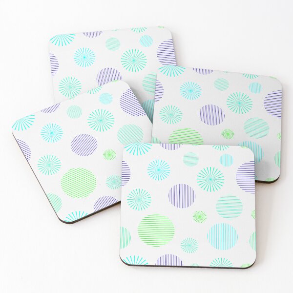 Item preview, Retro Inspired Circle Bursts designed and sold by TotallyRetroArt.