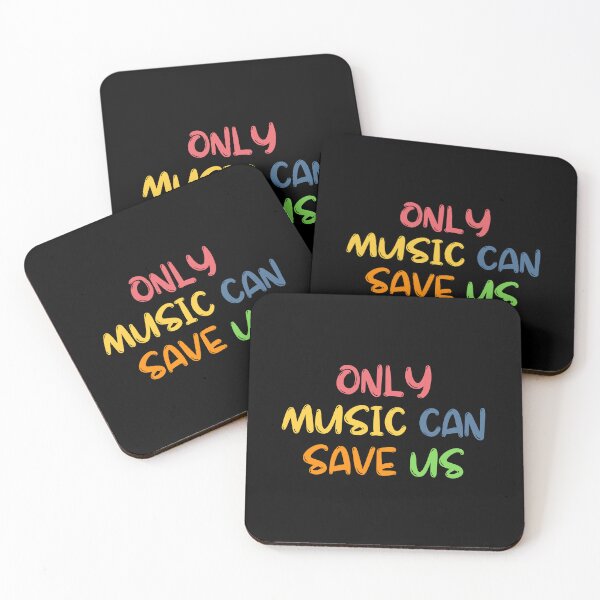 Item preview, Only Music Can Save Us For Music Festival And Music Lovers As A Festival Quotes designed and sold by Funwithmusic.