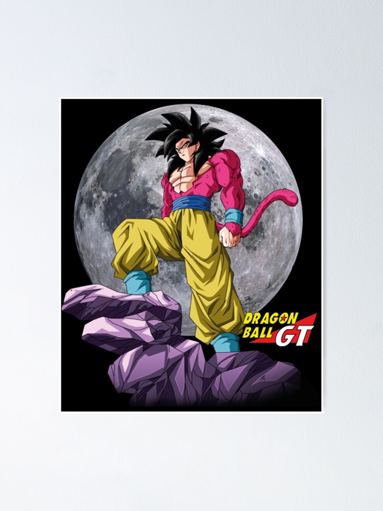 Goku SSJ4 DBGT Poster for Sale by Anime and More